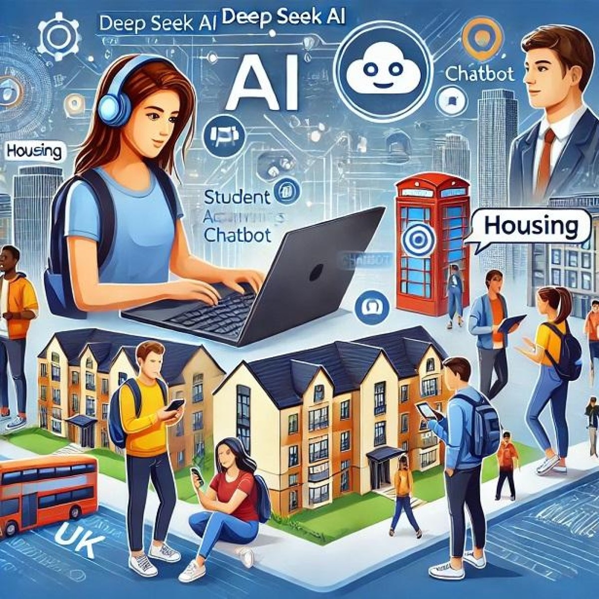 Revolutionizing Student Accommodation in the UK with AI | Deep Seek AI &  ChatGPT