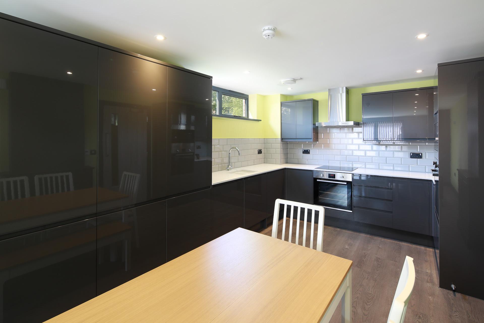 A Typical Cluster Flat Kitchen